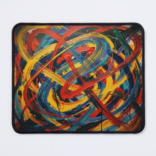 Item preview, Vivid Abstract Brushstroke Explosion in Dynamic Colors and Expressive Motion designed and sold by FotoworldEdel.