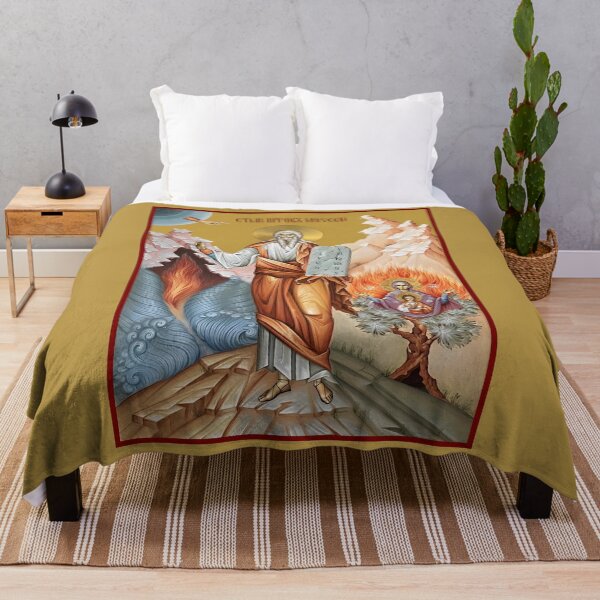 Item preview, Saint Prophet Moses, Holy Prophet Moses , Orthodox icon,  designed and sold by orthodox-icon.