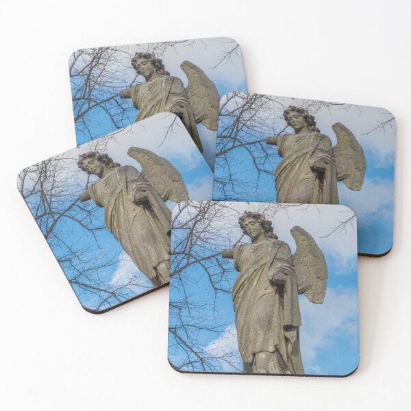 Item preview, Weathered Stone Angel of Brompton Cemetery, London. UK designed and sold by bailey-cooper.