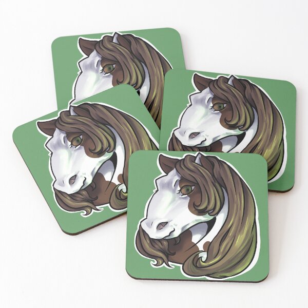 Item preview, Horse Bust - Long Haired Paint designed and sold by AstralRavens.