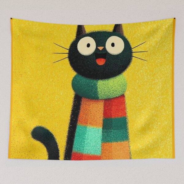 Item preview, Cute cat designed and sold by GraphicMondaze.