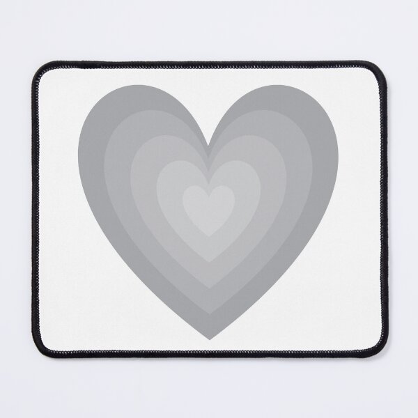 Item preview, Metallic Silver Hearts in Hearts | Retro Y2K Aesthetic 3D Heart Graphic designed and sold by Aesthetic Crew.