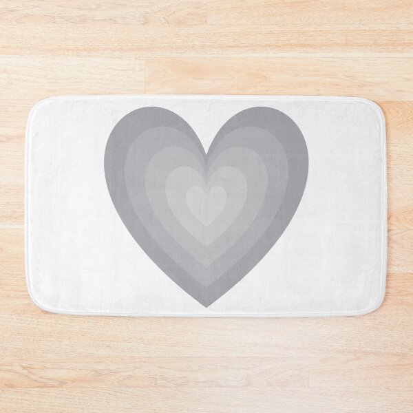 Item preview, Metallic Silver Hearts in Hearts | Retro Y2K Aesthetic 3D Heart Graphic designed and sold by Aesthetic Crew.
