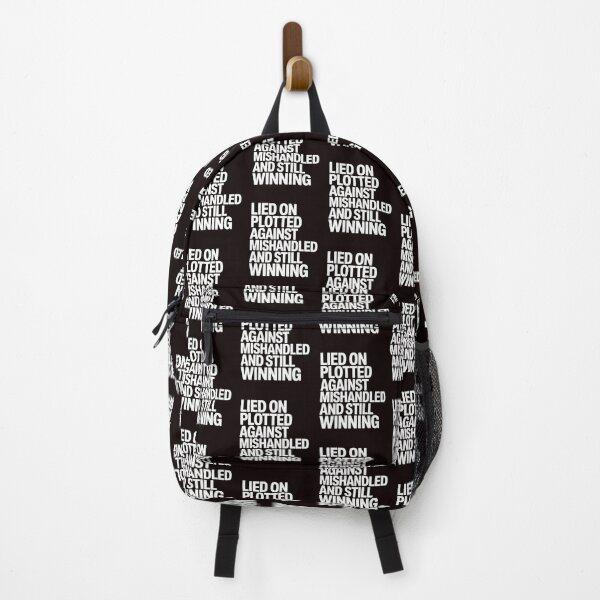 Item preview, Lied On Plotted Against Mishandled And Still Winning – Motivational Quote Mindset designed and sold by Redgiant87x.