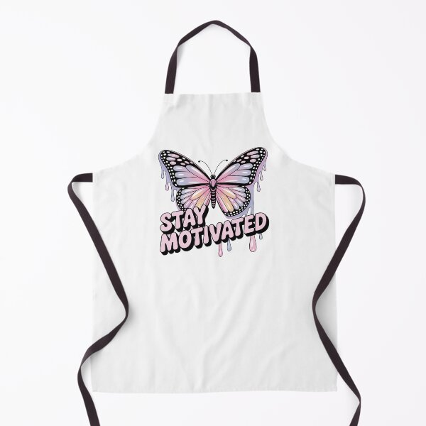 Item preview, Stay Motivated Butterfly – Drip Aesthetic Inspirational Quote Design designed and sold by Cool-cat-art.