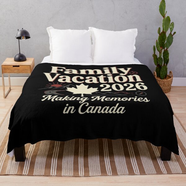 Item preview, Family Vacation 2026 Canada Trip Making Memories Vintage Travel Adventure designed and sold by bilal sibgui.