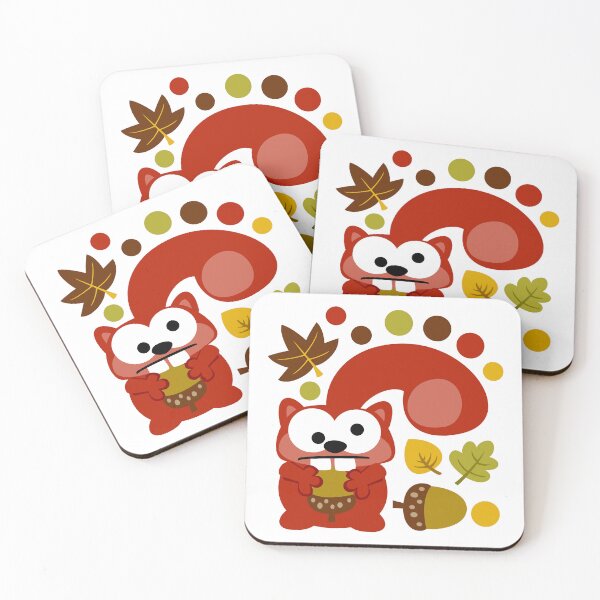 Item preview, Squirrel and Acorn designed and sold by Sonia Pascual Izquierdo.