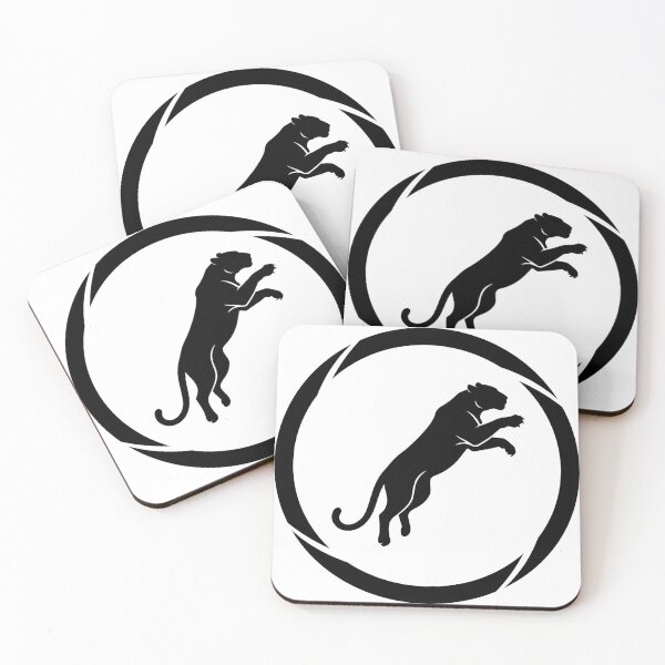 Item preview, Minimalist All Black Panther Shutter Logo designed and sold by Omar-2D.