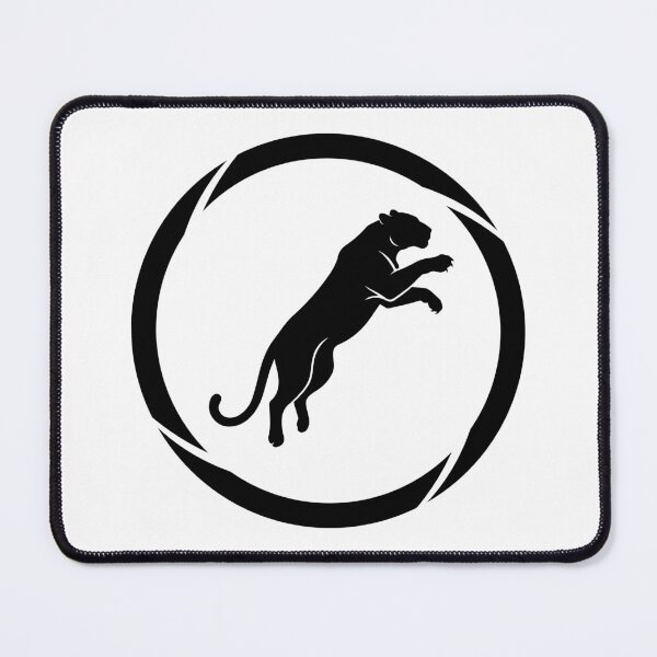Item preview, Minimalist All Black Panther Shutter Logo designed and sold by Omar-2D.