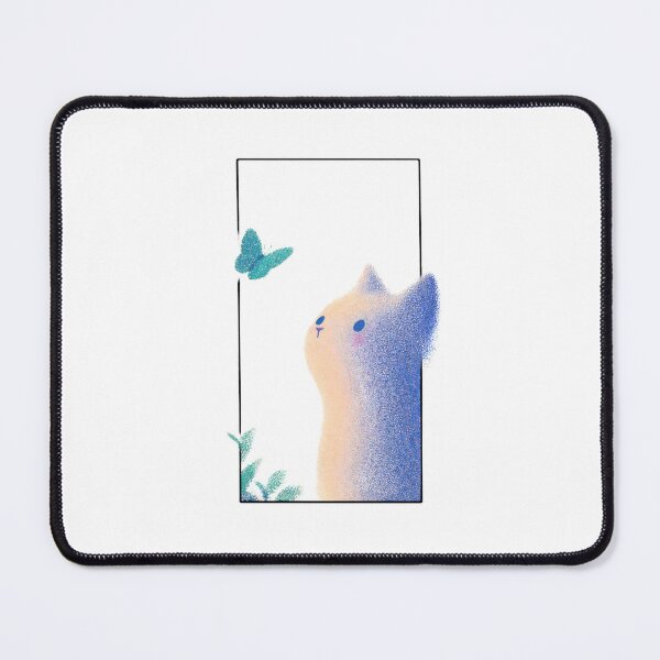 Item preview, The Cat and the Blue Butterfly designed and sold by MythicFrames.