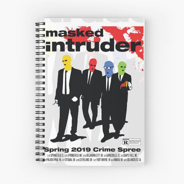 Item preview, Masked Intruder – Spring 2019 Crime Spree Tour designed and sold by rockfanatic.
