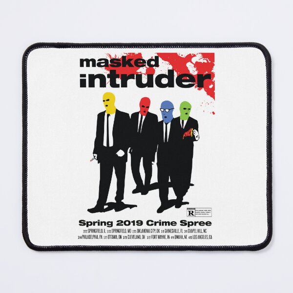 Item preview, Masked Intruder – Spring 2019 Crime Spree Tour designed and sold by rockfanatic.