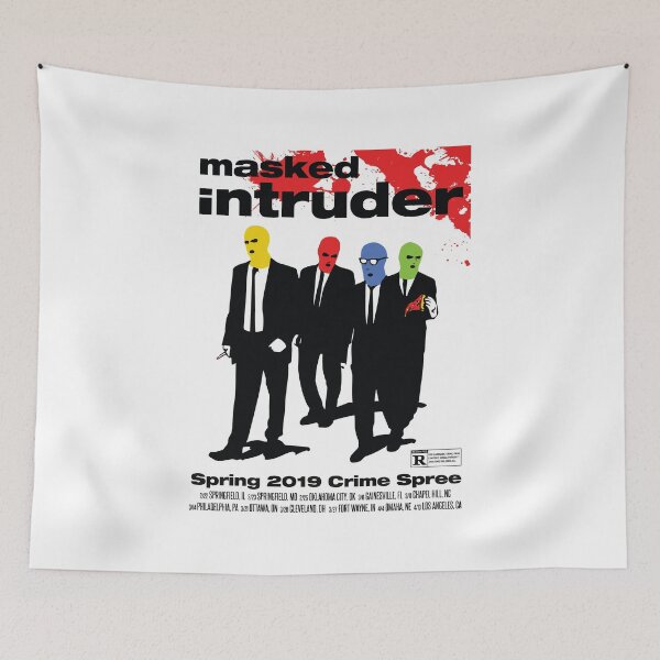 Item preview, Masked Intruder – Spring 2019 Crime Spree Tour designed and sold by rockfanatic.