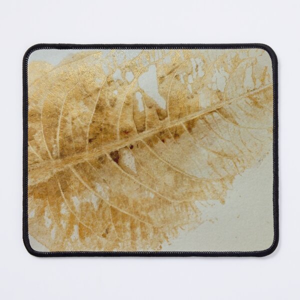 Item preview, Skeleton Leaf Print in Gold designed and sold by Alchemia.