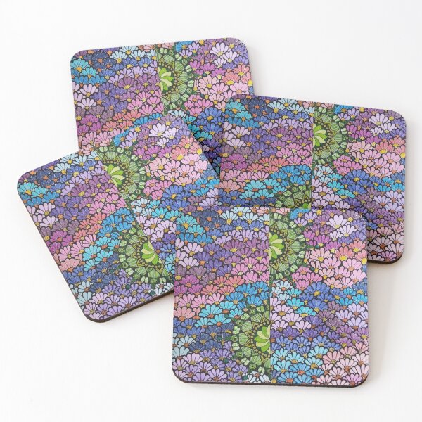 Item preview, Elisabeth - Hand Drawn Meadow Mandala designed and sold by AJPrettyObscene.