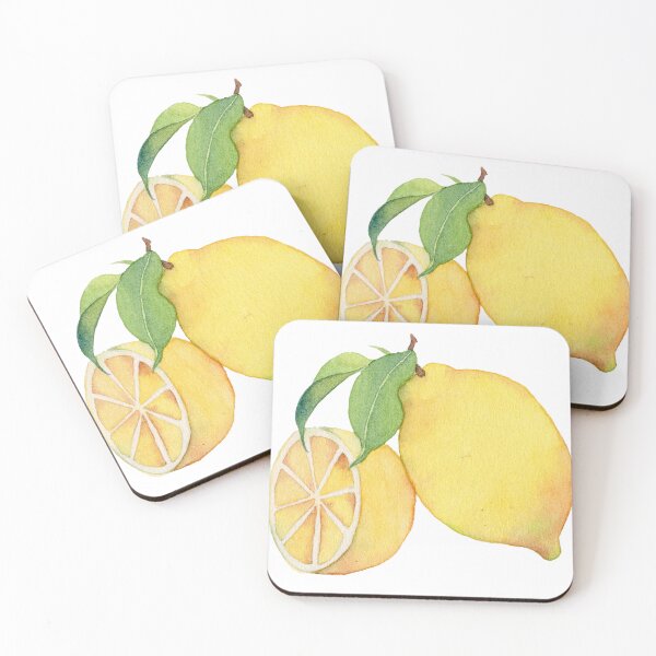 Item preview, Vintage Watercolor Lemon Fruit Illustration - Botanical Citrus Aesthetic designed and sold by Artsy Corner.