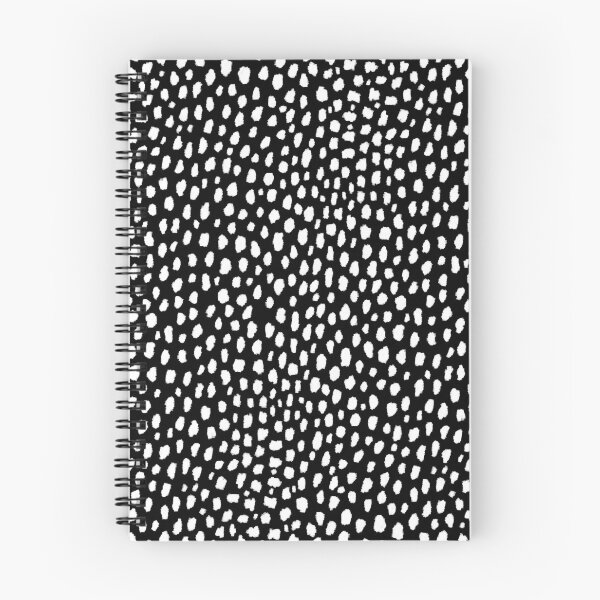 Item preview, Handmade polka dot brush strokes (black and white reverse dalmatian) designed and sold by Design Minds Boutique.