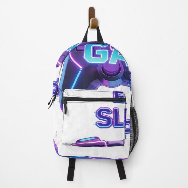 Item preview, “Eat Sleep Game Repeat – Neon Gamer Vibes” designed and sold by RetroSoul Studio.
