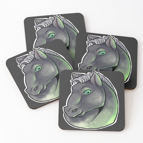 Item preview, Horse Bust - Short Haired Dapple designed and sold by AstralRavens.