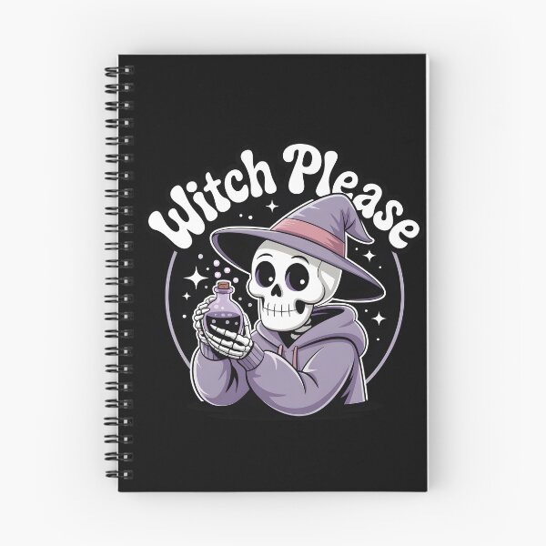Item preview, Witch Please - Sassy Witch Casting Purple Magic Spell designed and sold by Raw Tigers.