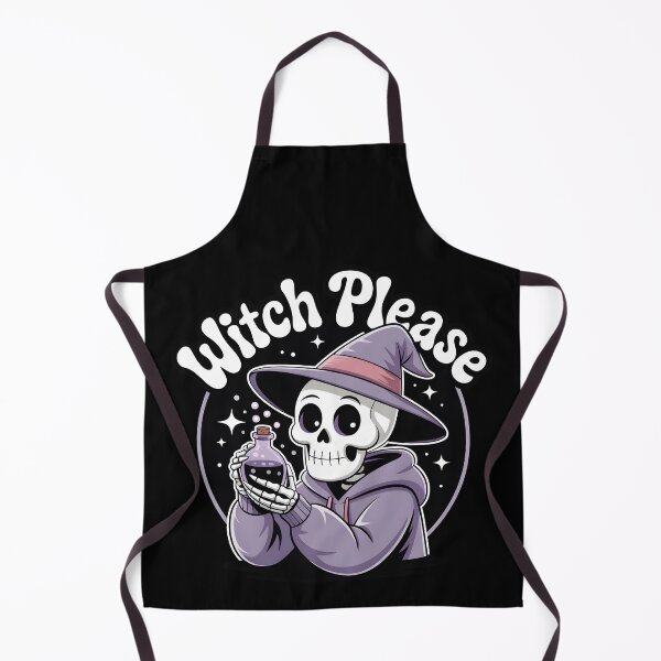 Item preview, Witch Please - Sassy Witch Casting Purple Magic Spell designed and sold by Raw Tigers.