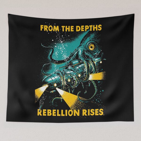 Item preview, From the depths rebellion rises designed and sold by SuperOctopus.