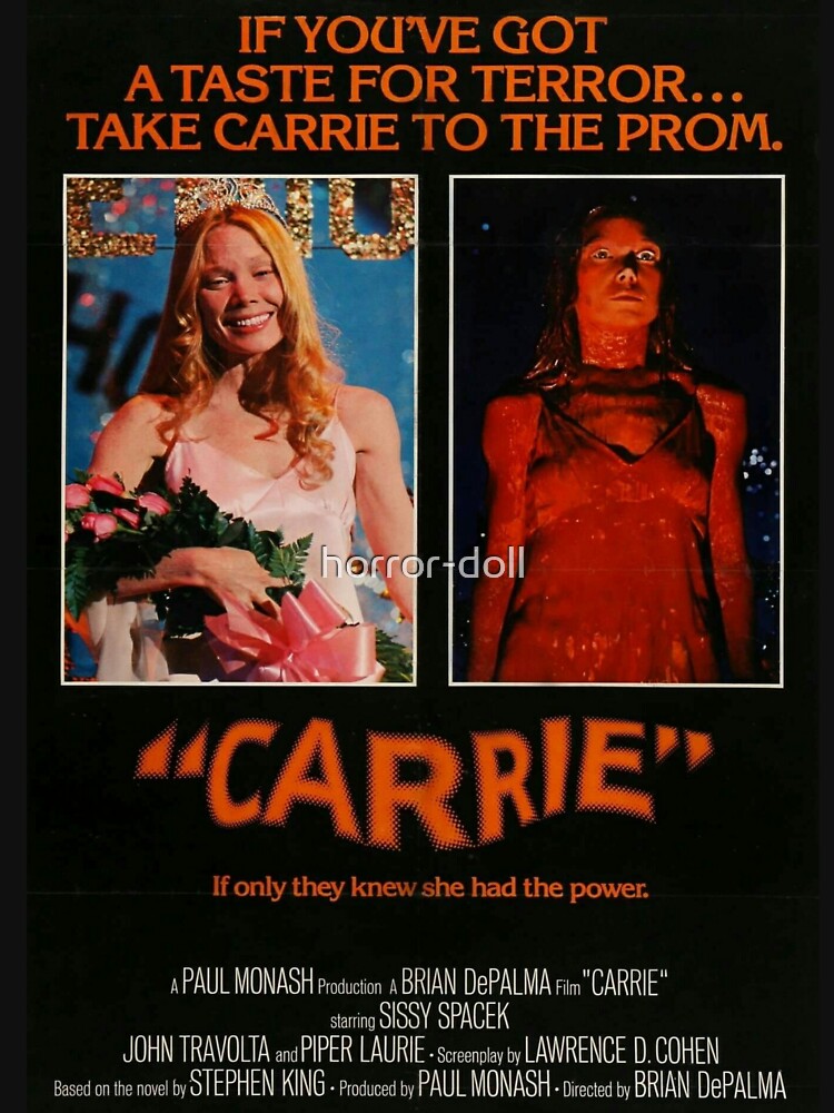 carrie 1976 tshirt