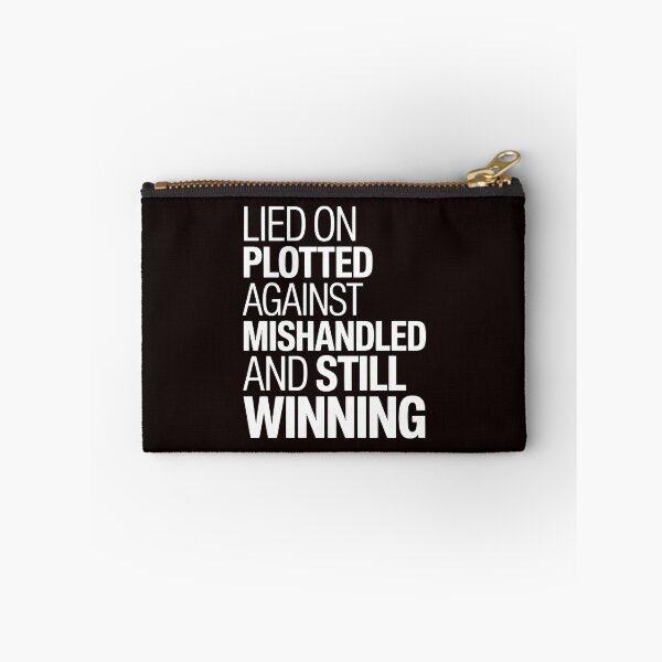 Item preview, Lied On Plotted Against Mishandled And Still Winning – Mindset Motivation Design designed and sold by Redgiant87x.