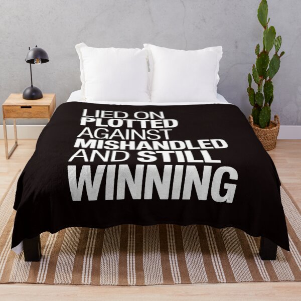 Item preview, Lied On Plotted Against Mishandled And Still Winning – Mindset Motivation Design designed and sold by Redgiant87x.