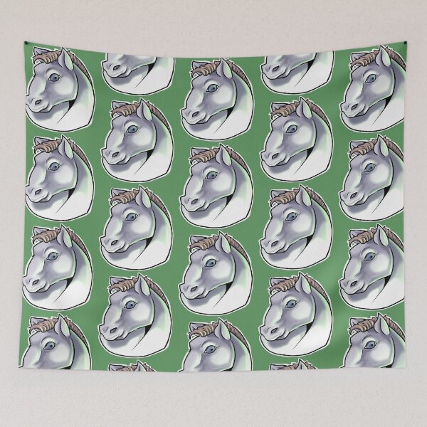 Item preview, Horse Bust - Short Haired White designed and sold by AstralRavens.