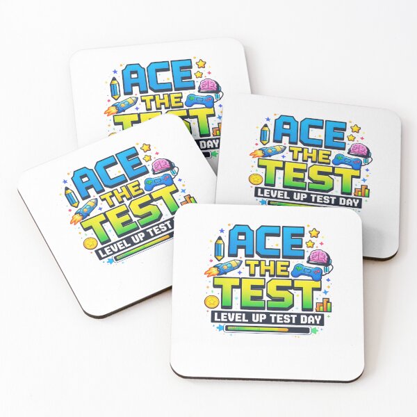 Item preview, Ace The Test Gamer Retro Pixel Back To School Exam Motivation Student For kids men boys Design designed and sold by bilal sibgui.