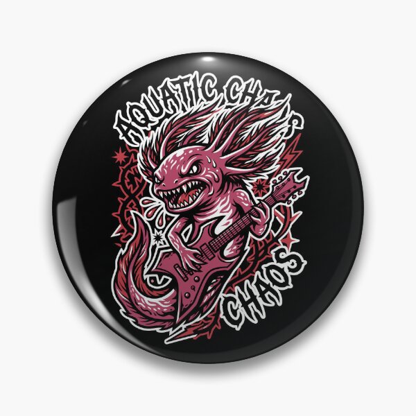 Item preview, Metal Axolotl: Shredding Chaos designed and sold by artistastshirt.