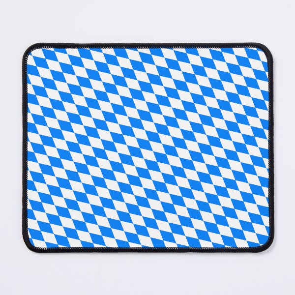 Item preview, Bavarian Blue and White Diamond Flag Pattern designed and sold by Design Minds Boutique.