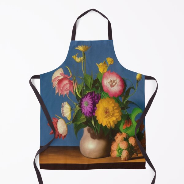 Item preview, Vibrant Floral Still Life Painting in Classic Vase designed and sold by FotoworldEdel.