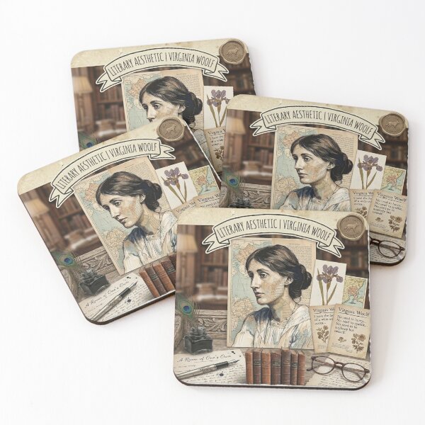 Item preview, woolf vintage art designed and sold by ilustra-ink.