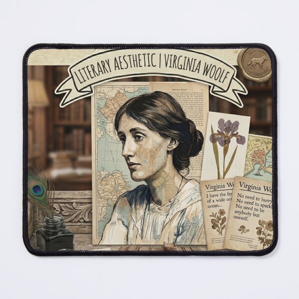 Item preview, woolf vintage art designed and sold by ilustra-ink.