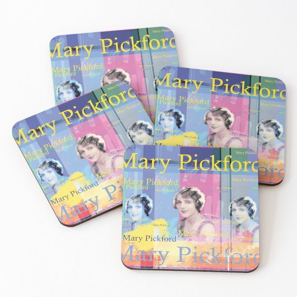 Item preview, Mary Pickford, silent film icon, pop art collage designed and sold by Mauswohn.