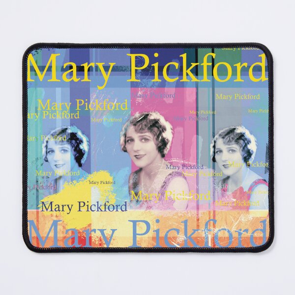 Item preview, Mary Pickford, silent film icon, pop art collage designed and sold by Mauswohn.