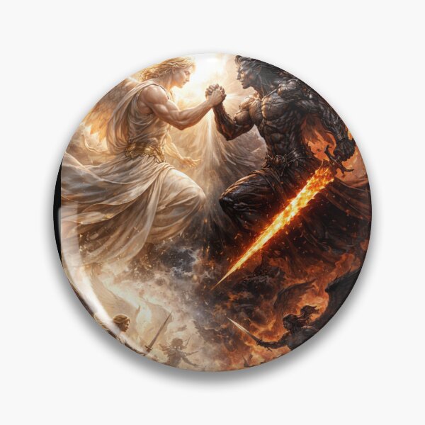 Item preview, Angel Demon ConfrontationEternal Conflict designed and sold by IMOBILYARI VibeCore.