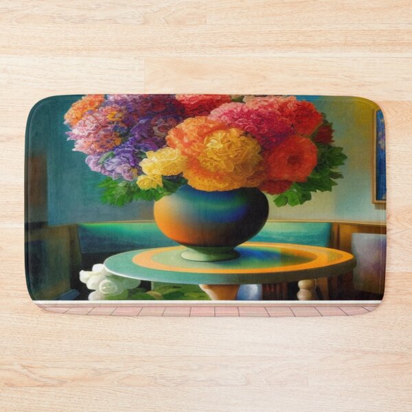 Item preview, Vibrant Floral Still Life in Warm Luminous Colors – Artistic Home Decor  designed and sold by FotoworldEdel.