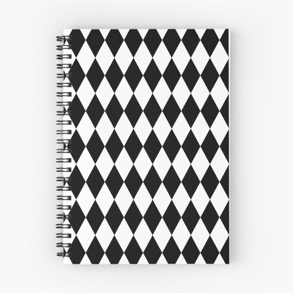 Item preview, Harlequin Diamond Pattern (black/white) designed and sold by Design Minds Boutique.
