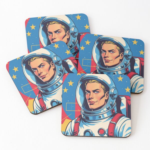 Artikelvorschau, Astronaut Pop Art Eins entworfen und verkauft von  Ayros Design .