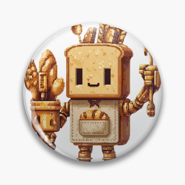 Item preview, Pixel Baker designed and sold by WornWithWit.