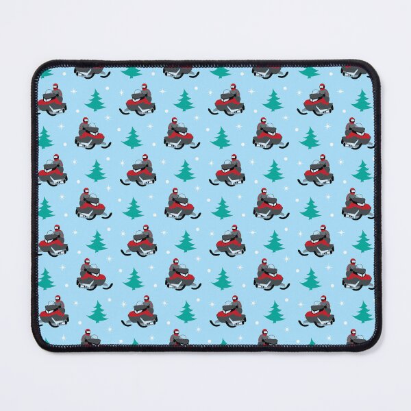 Item preview, Snowmobile Pattern (red) designed and sold by Design Minds Boutique.