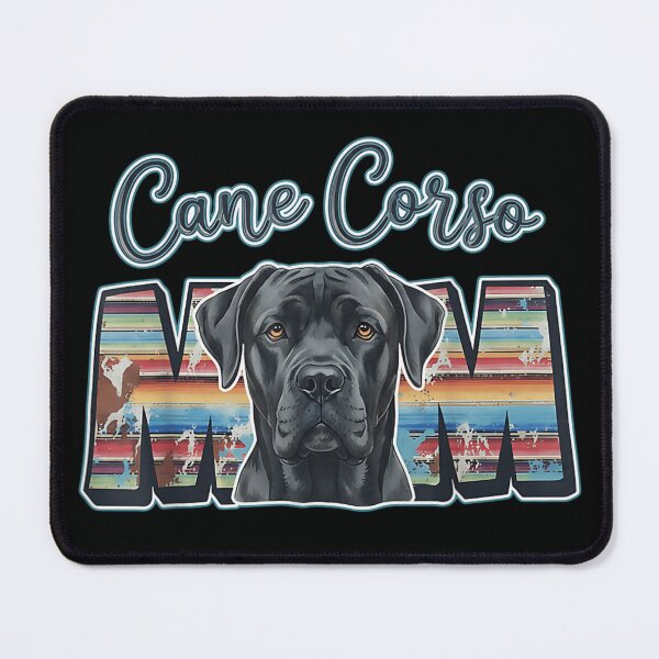Item preview, Cane Corso Mom Italian Mastiff Dog Head Retro Serape Pattern Pet Lover designed and sold by River Silva.