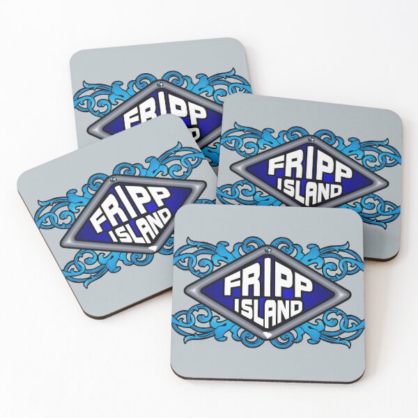 Item preview, Fripp Island South Carolina emblem retro sign designed and sold by studioss76.