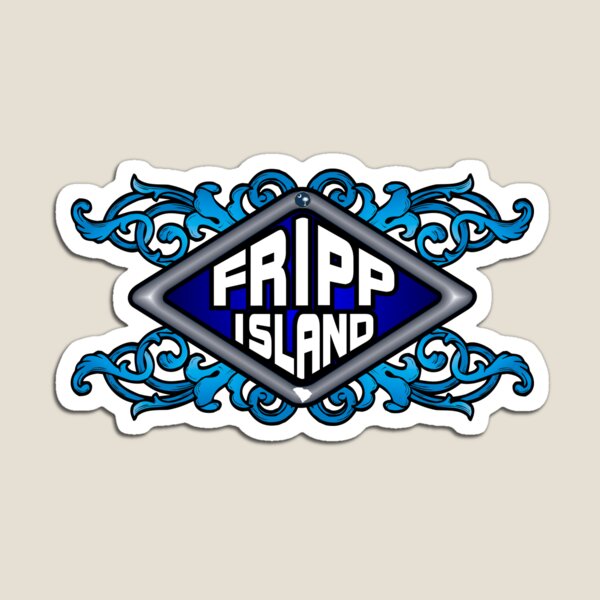 Item preview, Fripp Island South Carolina emblem retro sign designed and sold by studioss76.