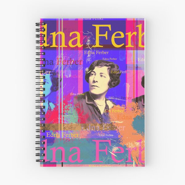 Item preview, Edna Ferber literature icon pop art collage designed and sold by Mauswohn.