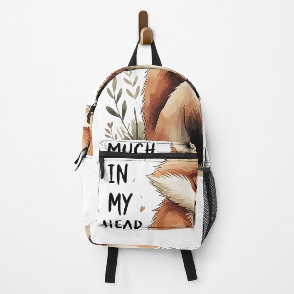 Item preview, Too Much In My Head Cute Vintage Fox Overthinking Relatable designed and sold by AQUILAKREO.
