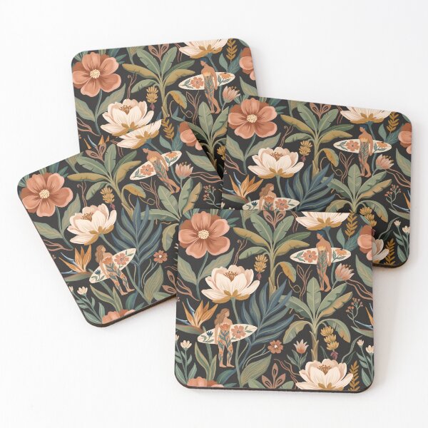 Item preview, Tropical Surfers in Bloom designed and sold by mmartabc.